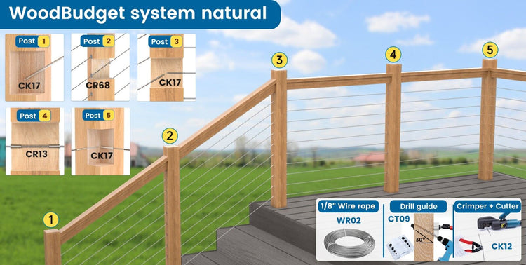 muzata budget friendly natural wood system