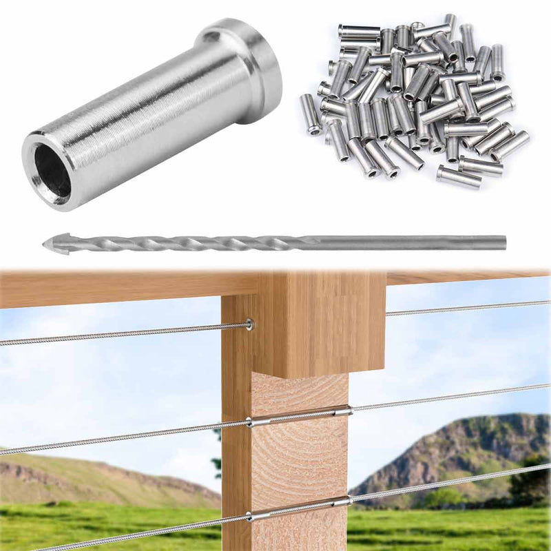 Load image into Gallery viewer, Muzata T316 Stainless Steel Protective Sleeve 1/8"  CR13