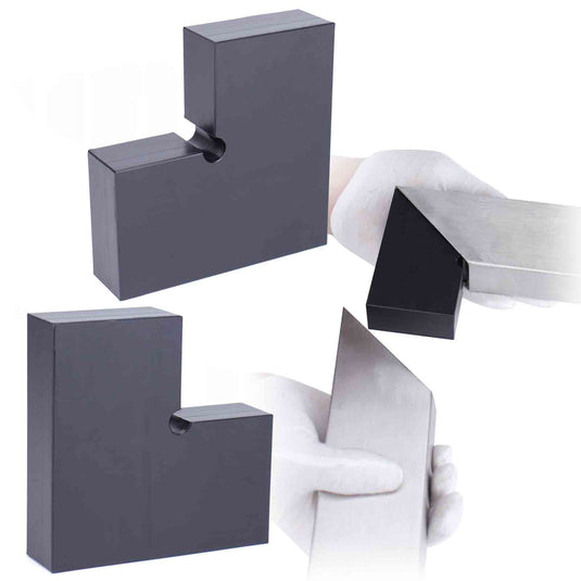 Muzata 2Pack Flat Handrail Corner Connector 90 Degree HA02 BNP