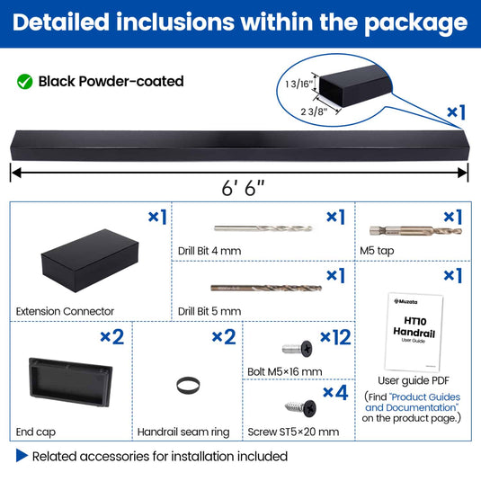 black-cable-railing-handrail-dimensions