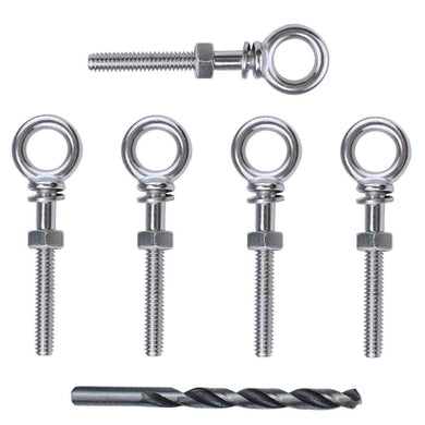 Muzata T316 Heavy Duty Eye Bolt CR31