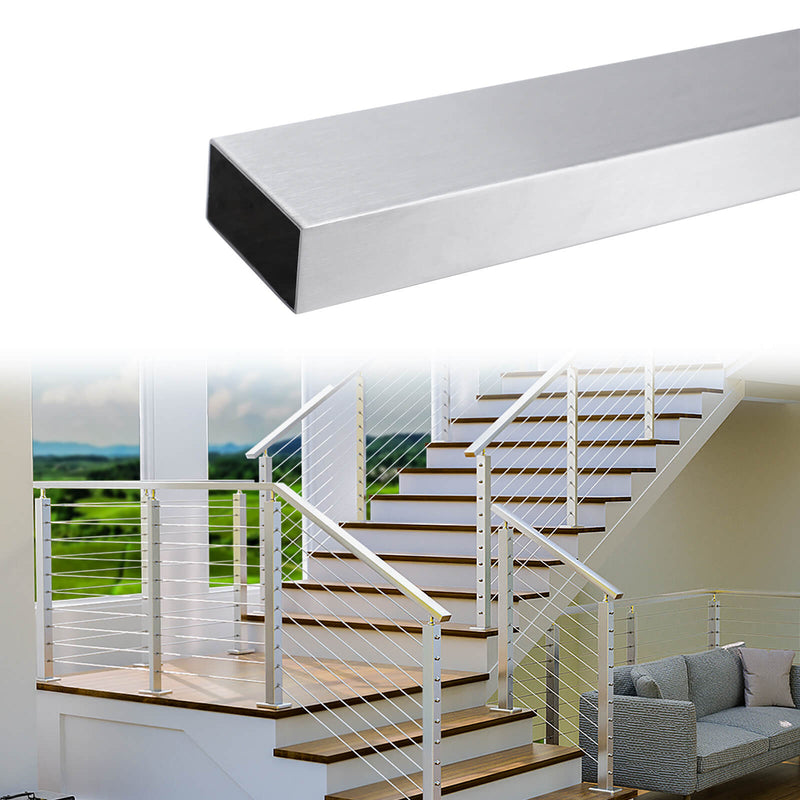 Load image into Gallery viewer, Muzata 6&#39;6&quot; Brushed Flat Handrail HT10 SL4
