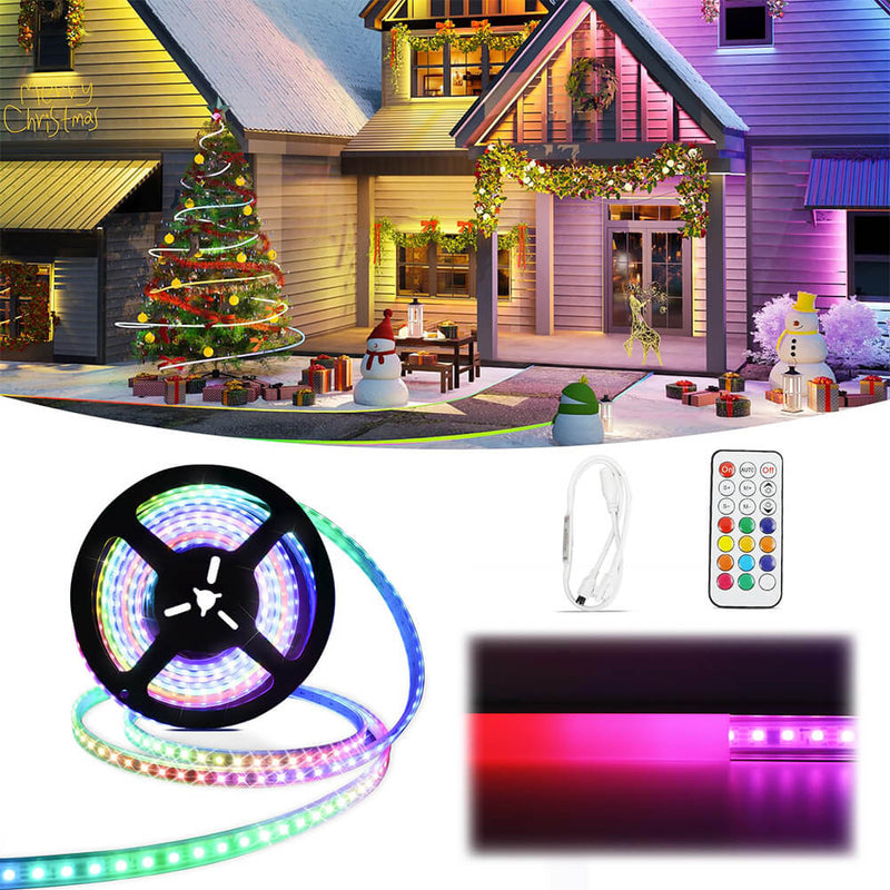 Load image into Gallery viewer, Muzata 16.4Ft IP65 Waterproof LED Strip Light 12VDC High-Intensity 96LEDs/M AC1T
